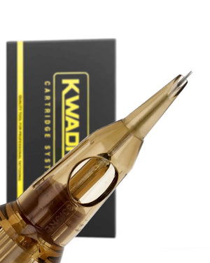 Kwadron 35/5RLLT #12 Round Liner L-Taper – professional tattoo cartridge for smooth, accurate lines and consistent ink flow, available at Tattoo Cartridges Canada.