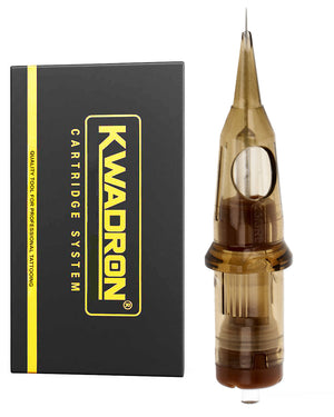 Kwadron Round Liner Tattoo Cartridge – premium needle for precise and clean tattoo lines, available at Tattoo Cartridges Canada.