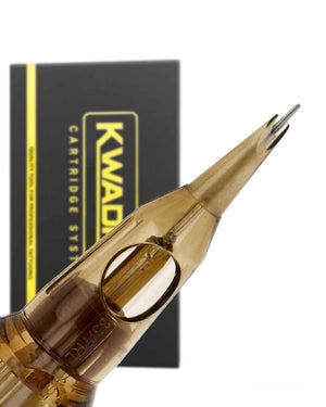 Kwadron 35/7RLLT #12 Round Liner L-Taper – premium tattoo cartridge for bold, clean lines and steady performance, available at Tattoo Cartridges Canada.
